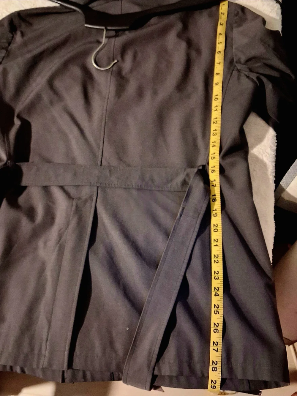 Authentic Giorgio Armani Mainline Black Label 100%Wool Belted Jacket.
